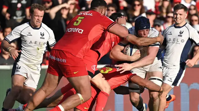 Toulouse v Bristol match action