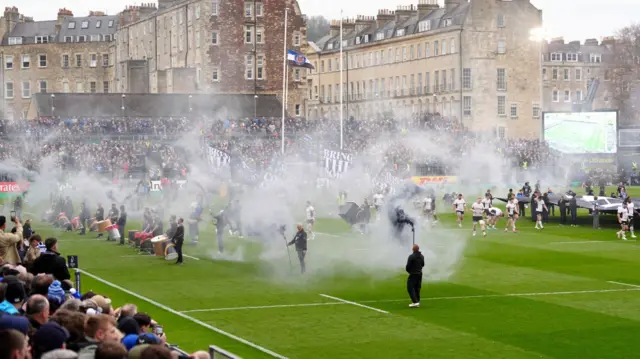 Bath v Saracens pre-match