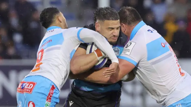 Glasgow v Bulls match action