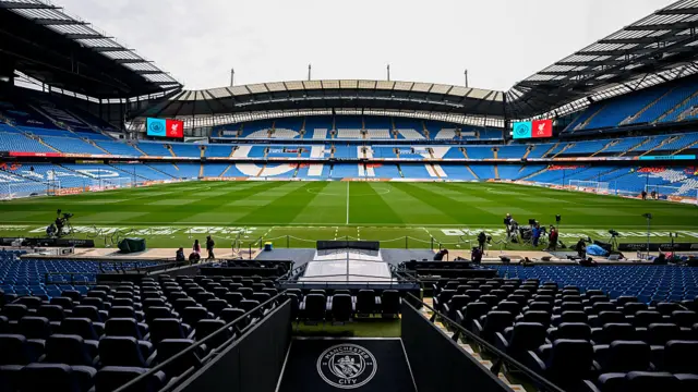 General view of Etihad Stadium