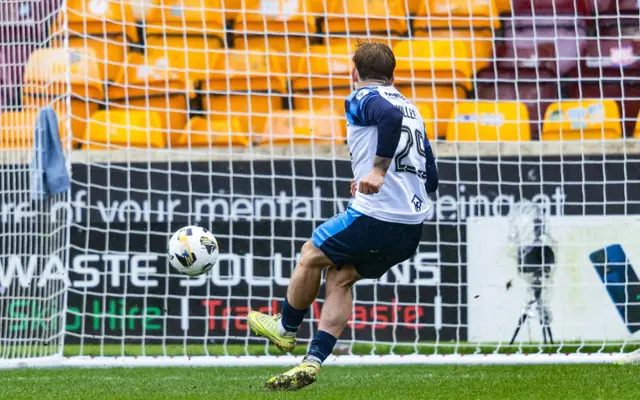 Calvin Miller scored Falkirk's third from the penalty spot