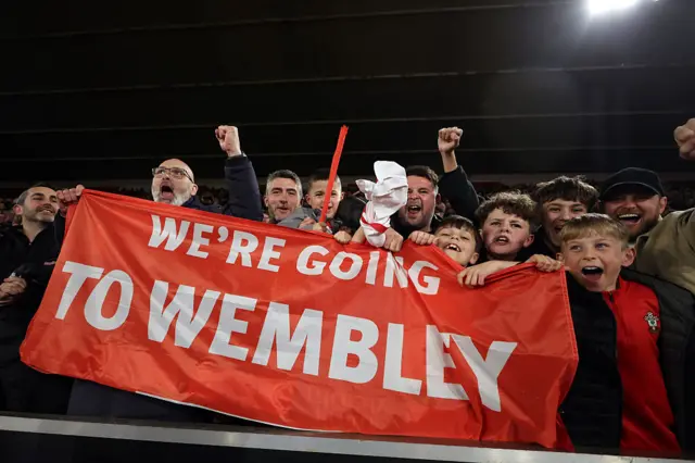 Southampton fans