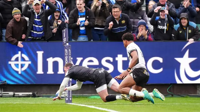 Ben Spencer scores for Bath