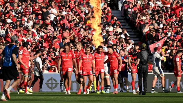 Toulouse celebrate