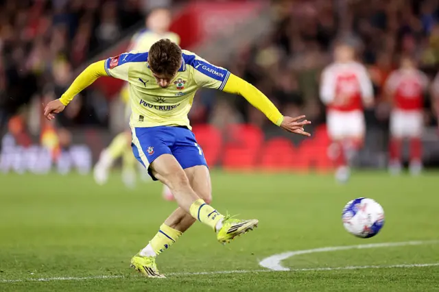 Vibrant Southampton 2-1 Arsenal: Saints Heading To Wembley Semi-finals Moment for Mobile