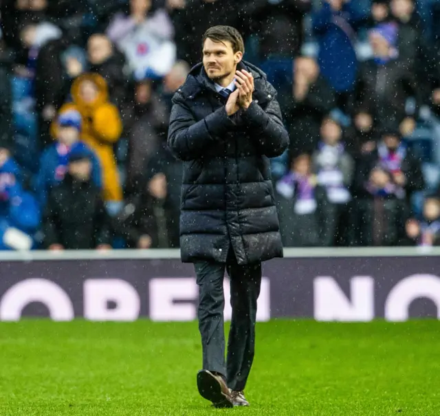 Rangers manager Danny Rohl