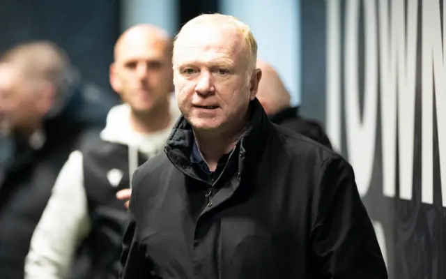 Former Scotland manager Alex McLeish is in Paisley