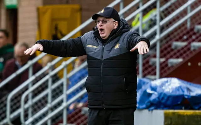Falkirk manager John McGlynn