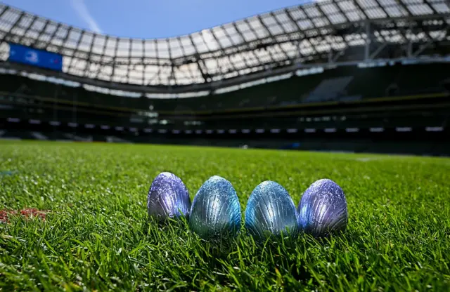 Easter eggs in Dublin