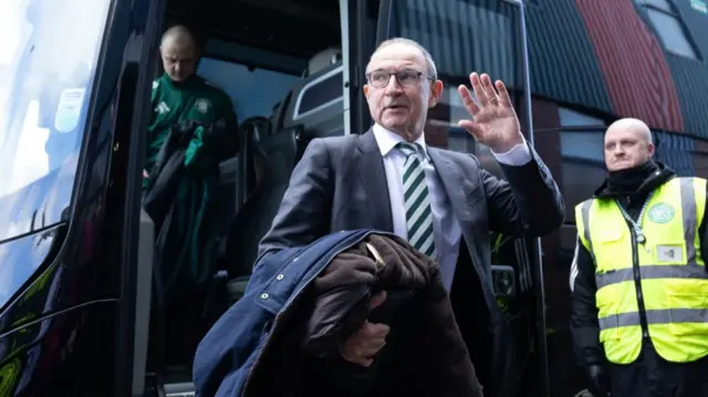 Martin O'Neill gets off the Celtic bus
