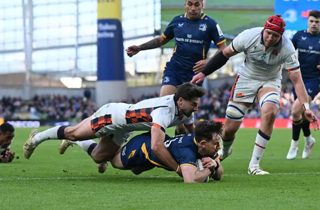 Hugo Keenan celebrates