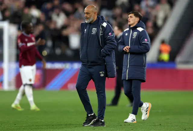 West Ham manager Nuno Espirito Santo