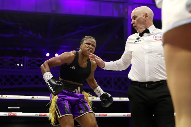 Caroline Dubois celebrates