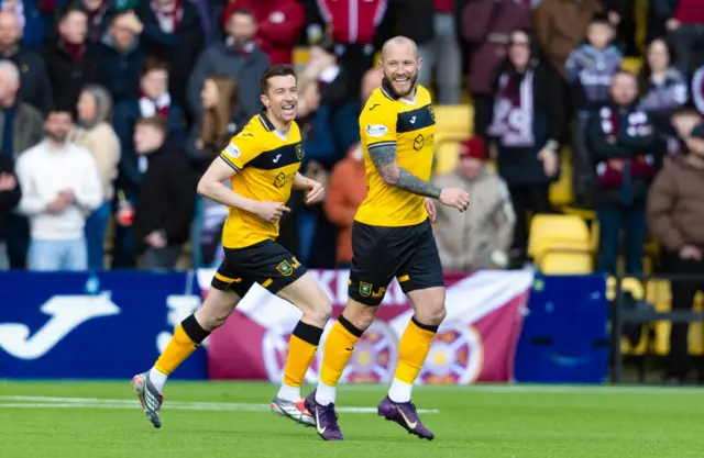 Stevie May opened the scoring for Livingston