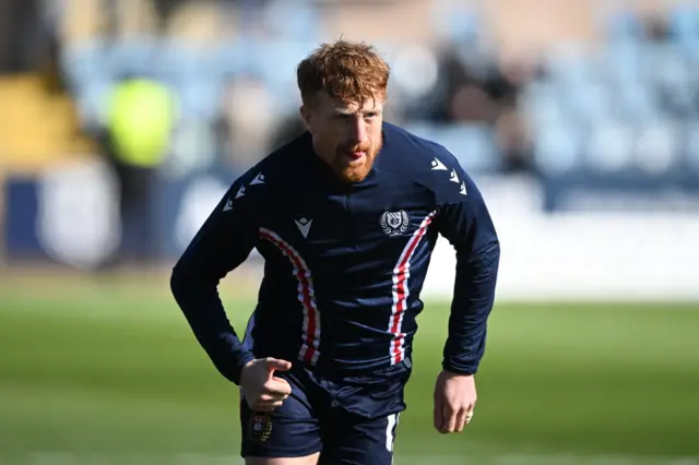 Dundee captain Simon Murray is back in the starting XI