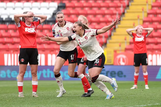 Zara Shaw celebrates