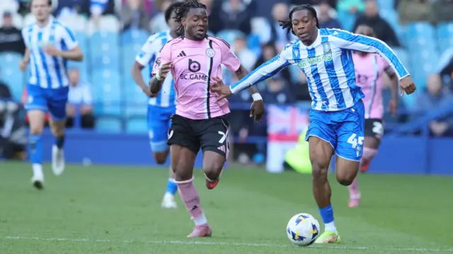Sheffield Wednesday v Leicester match action