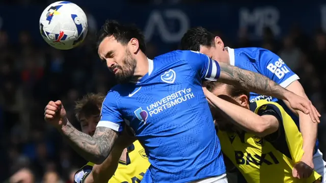 Portsmouth v Oxford match action