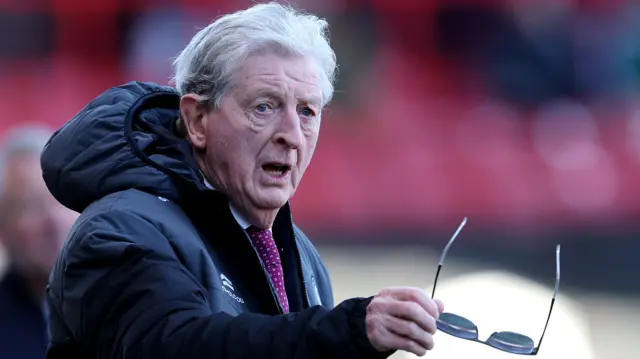 Roy Hodgson on the touchline