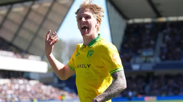 Pelle Mattsson celebrates scoring
