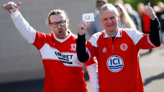 Middlesbrough fans