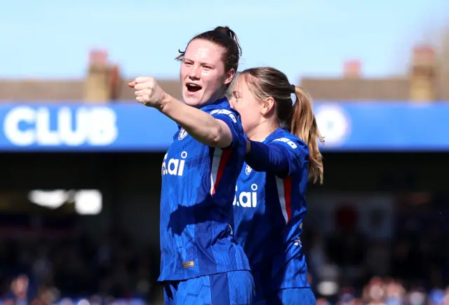 Buurman celebrates her winning goal