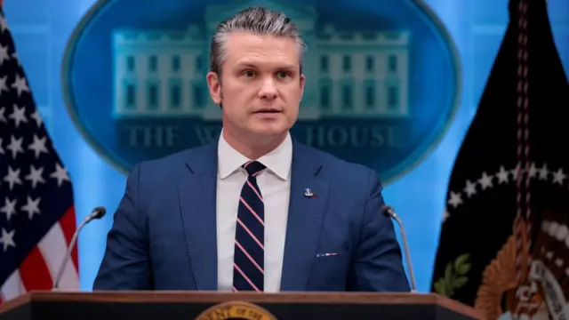 US Defence Secretary Pete Hegseth