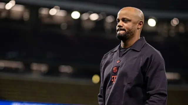 Vincent Kompany on his first trip to the Bernabeu as a manager
