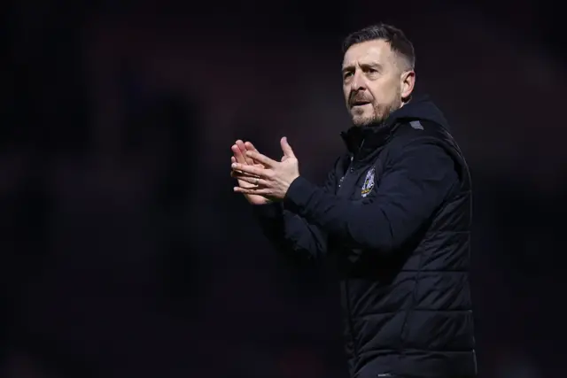 Port Vale boss Jon Brady