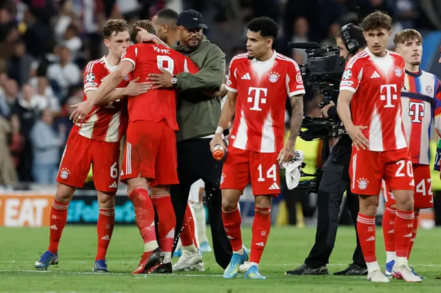 Bayern Munich celebrate