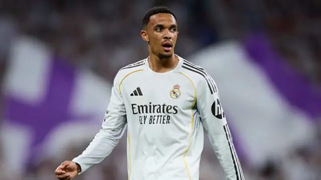 Trent Alexander-Arnold in action