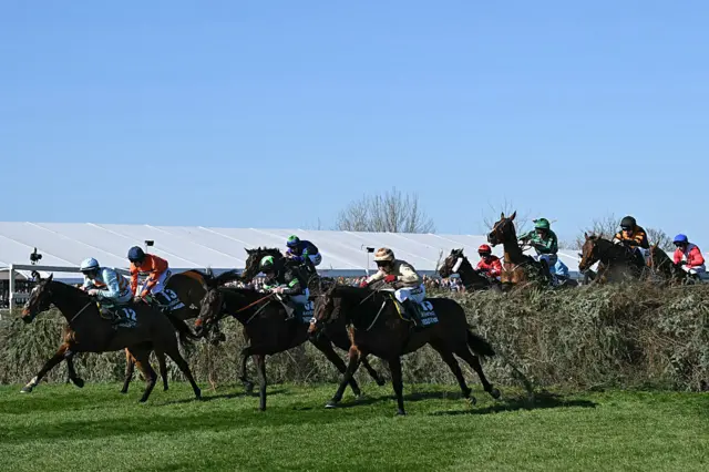A general view of the 2025 Grand National