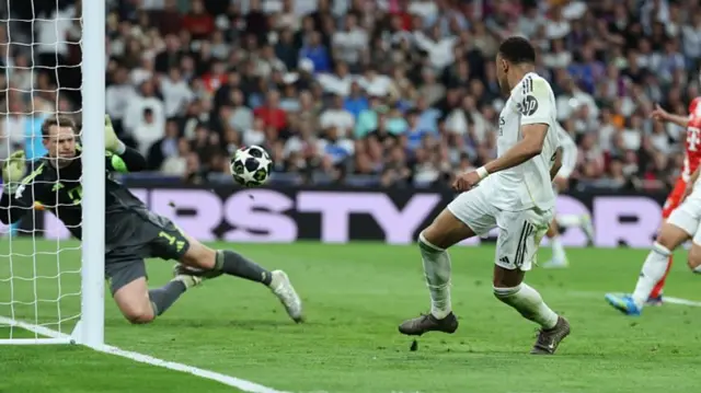 Mbappe scoring