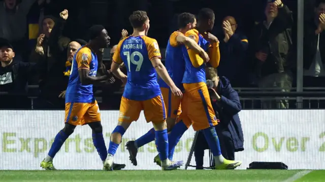 Shrewsbury celebrate