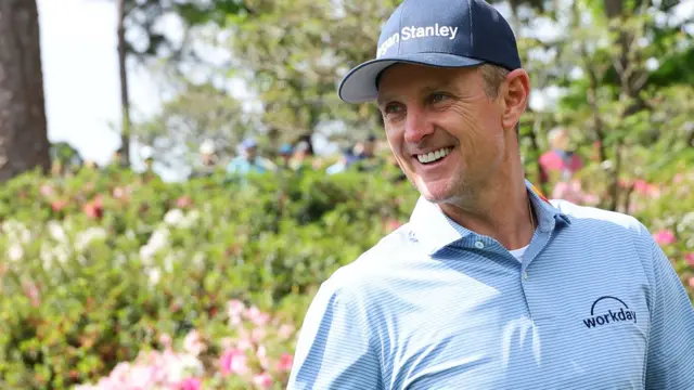 Justin Rose at Augusta National