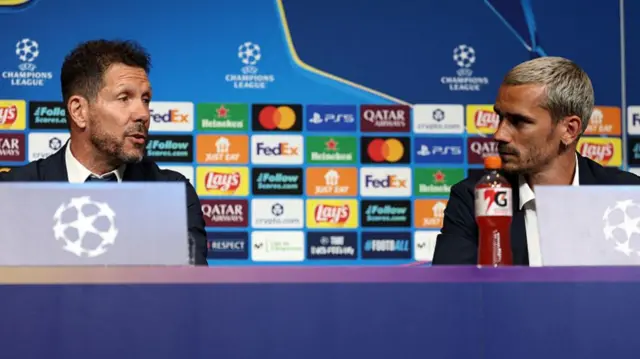 Simeone and Griezmann