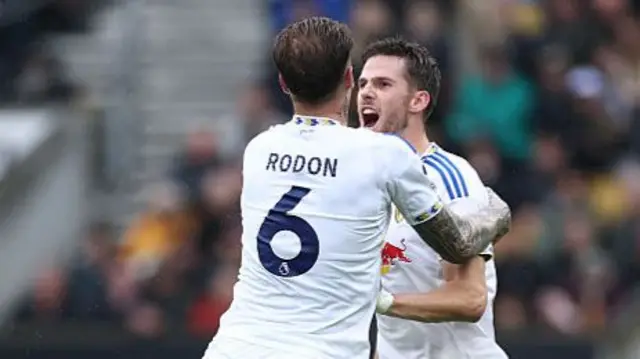 Anton Stach and Joe Rodon