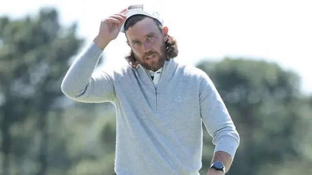 Tommy Fleetwood at The Masters