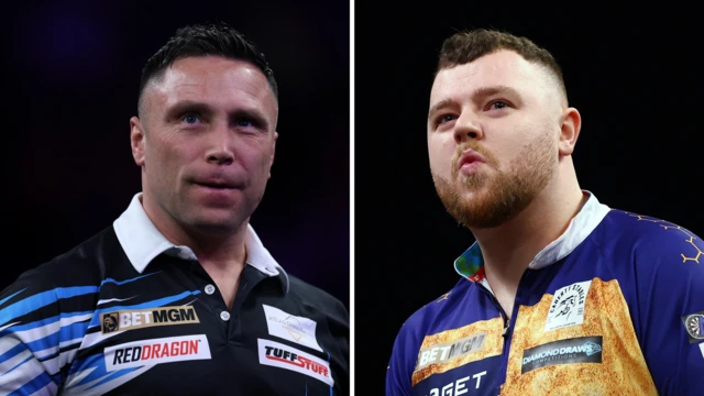 Gerwyn Price and Josh Rock