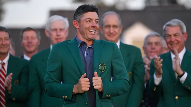 Rory McIlroy at The Masters
