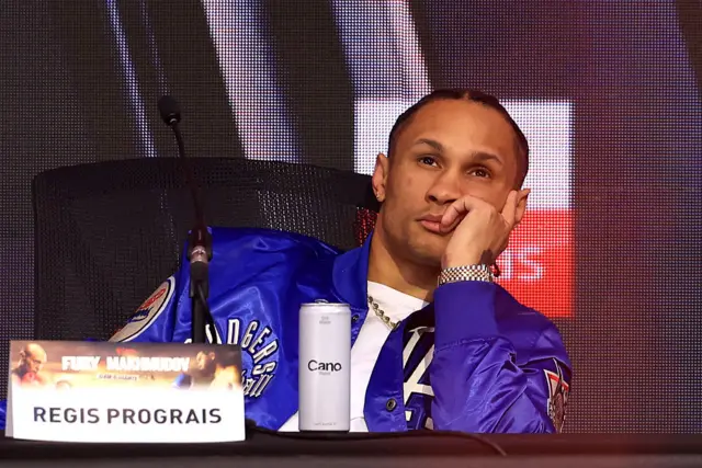 Regis Prograis looks bored