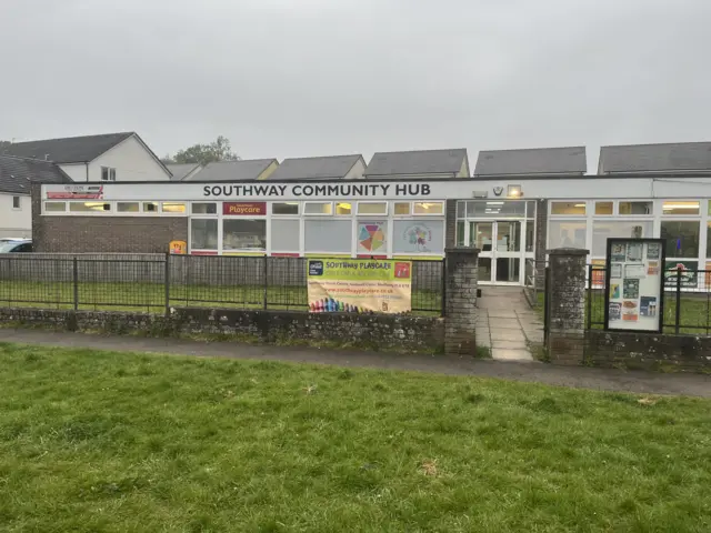 The front of the Southway Community Centre.