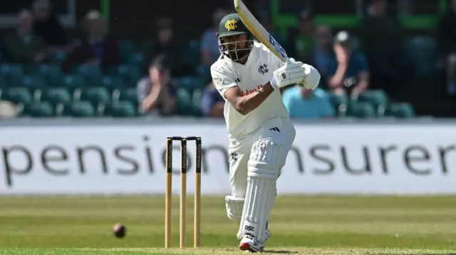 Haseeb Hameed batting
