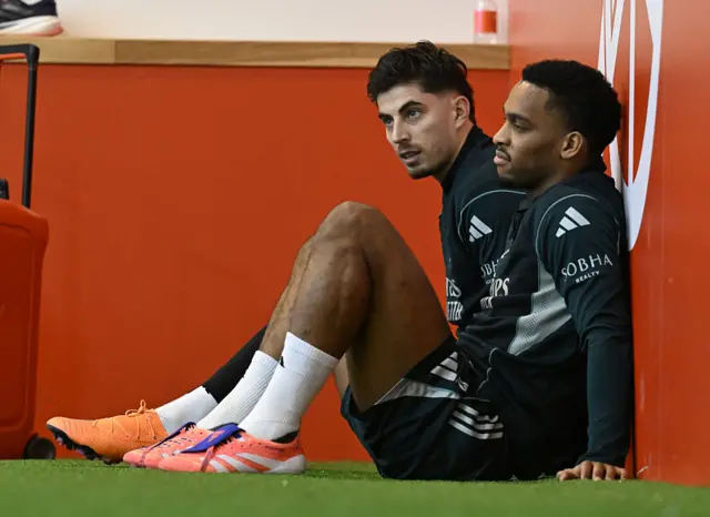 Kai Havertz and Jurrien Timber