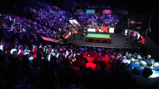 General view of action at the Crucible Theatre