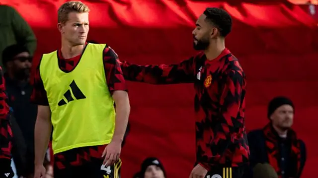 Matthijs de Ligt and Matheus Cunha