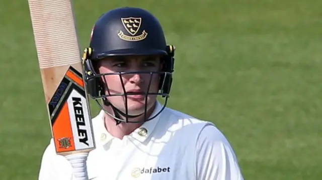 Jack Carson celebrates scoring fifty