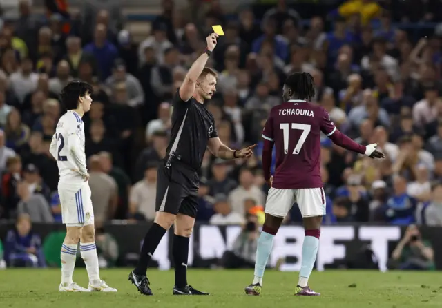 Tchaouna gets booked