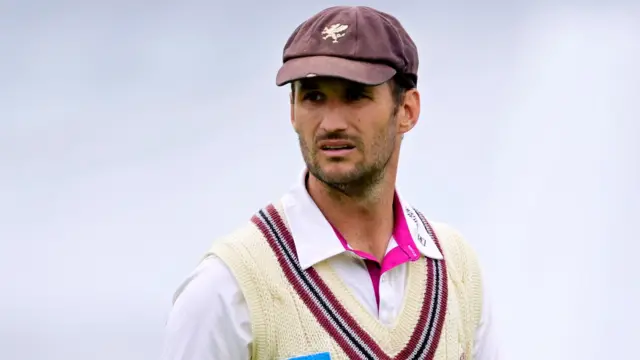 Lewis Gregory in whites