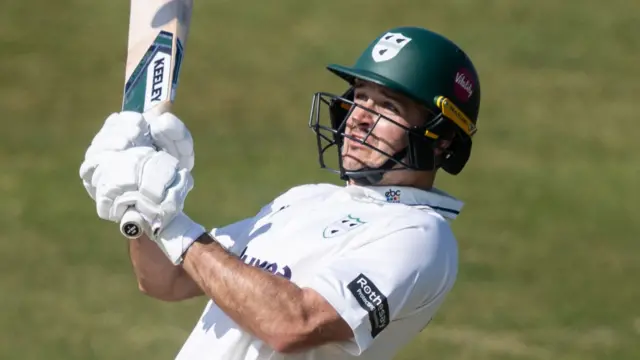 Gareth Roderick batting